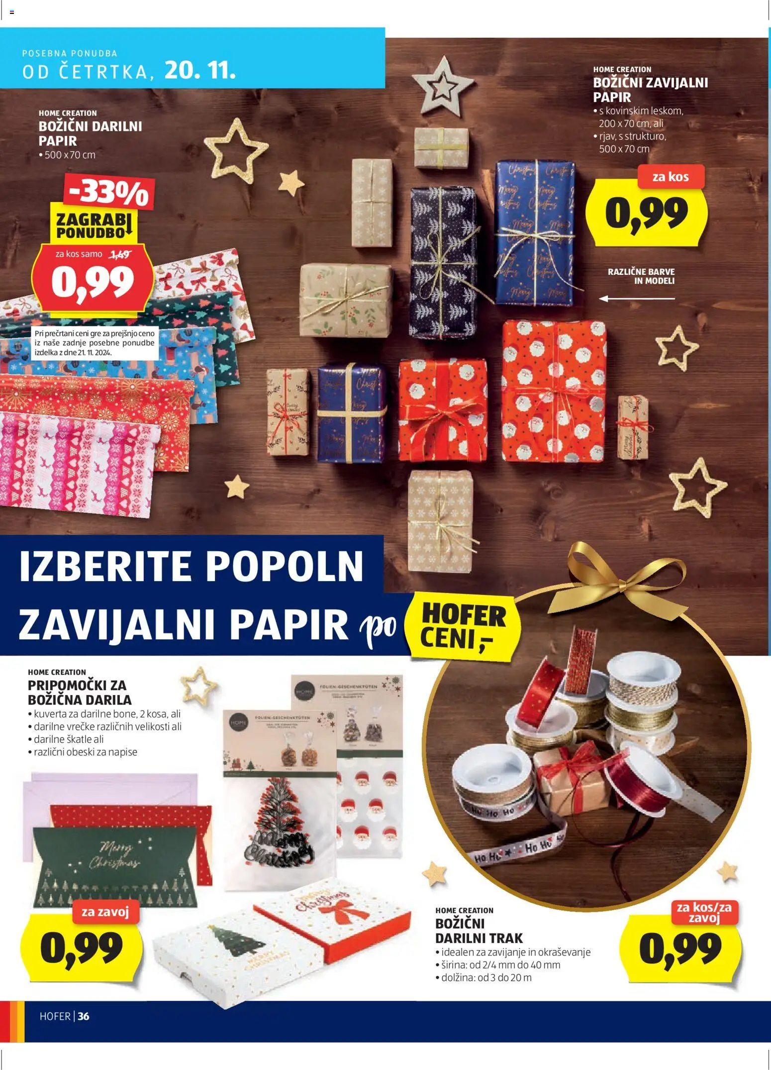 Hofer SI katalog | vrijedi od 13.11.2025 | Stranica: 36