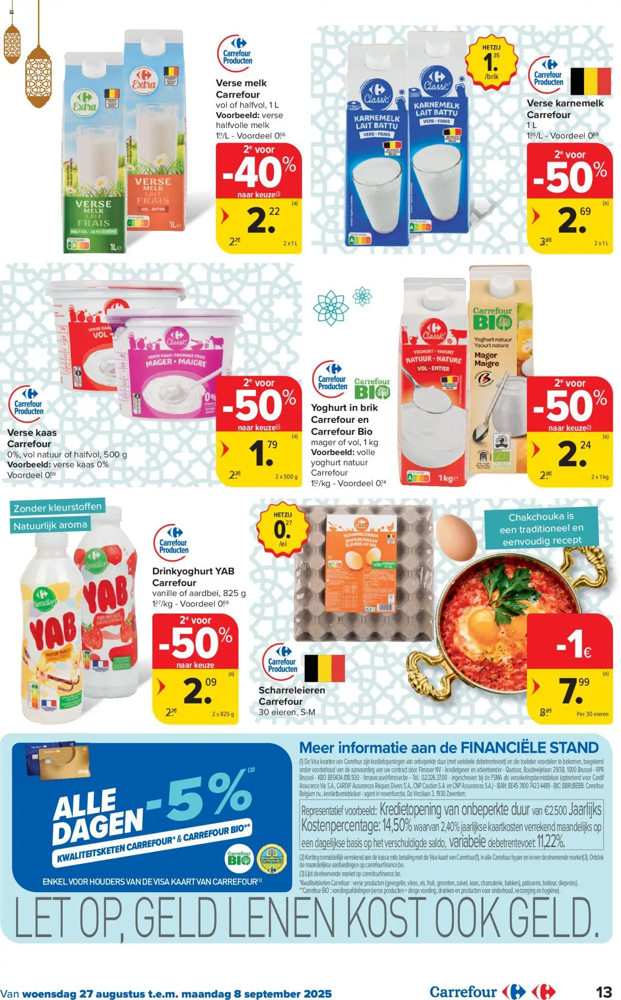  | Pagina: 13 | Producten: Halfvolle Melk, Karnemelk, Melk, Kaas