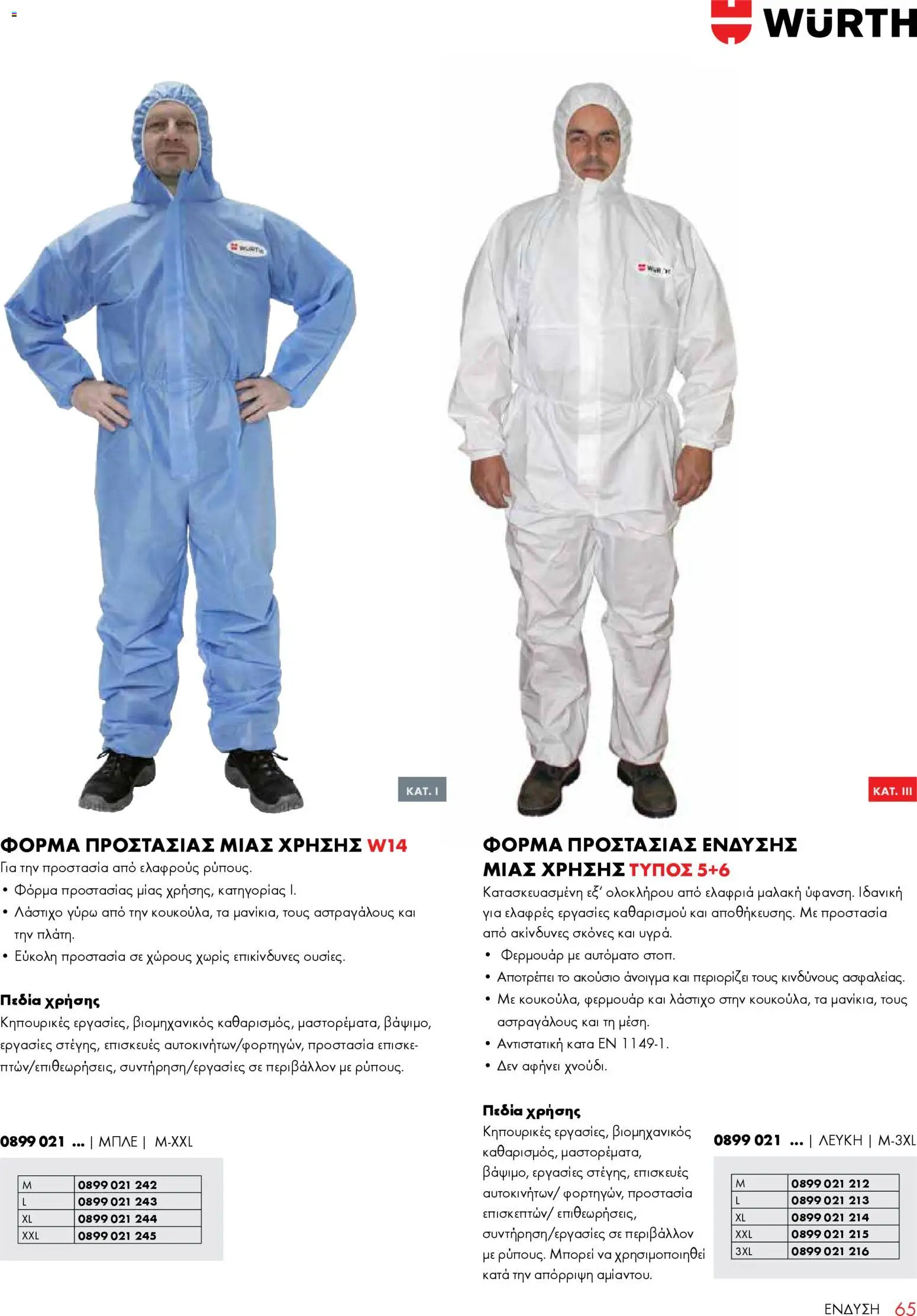 WURTH - ΜΑΠ – σε ισχύ από 01.01.2026 | Σελίδα: 65