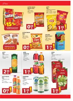 Ultra Gros - Katalog - Pregled kataloga iz trgovine Ultra Gros, vrijedi od 22.10.2025 | Stranica: 11 | Proizvodi: Flips, Čaj, Štapići, Somersby