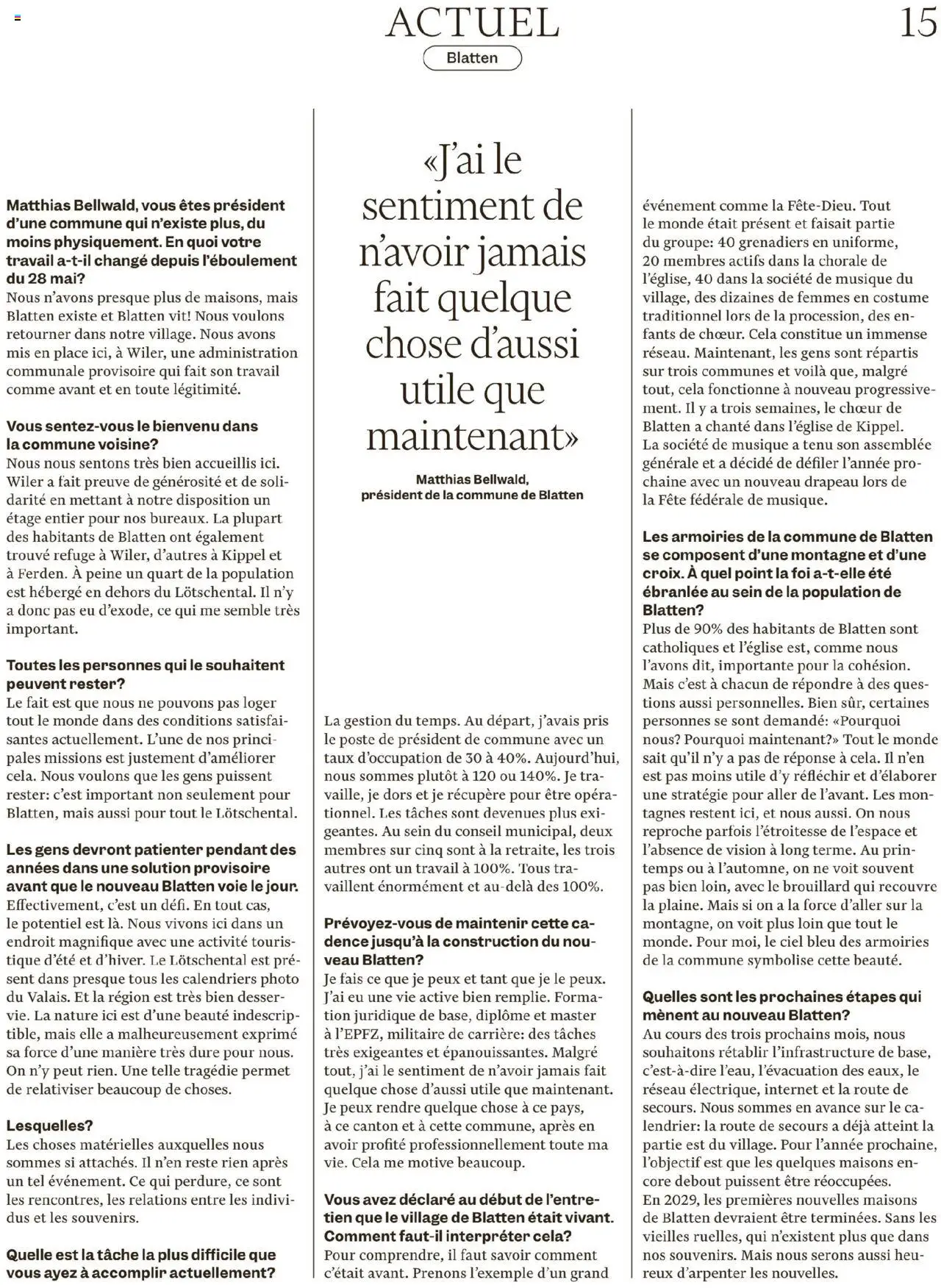 Migros Magazin FR – gültig ab 16.09.2025 | Seite: 15