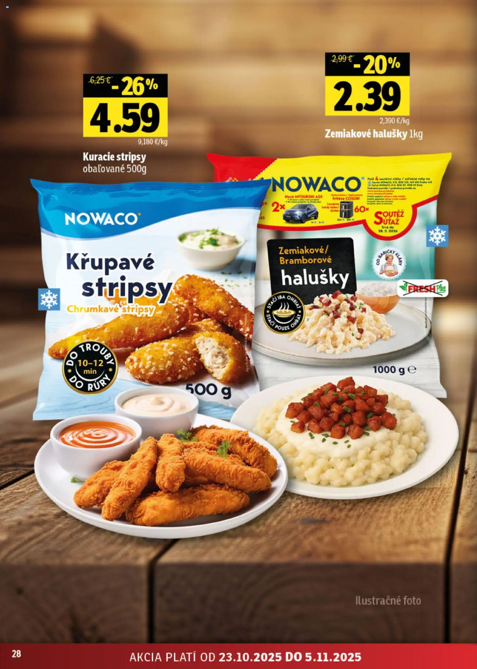 Nové Fresh akcie – leták je platný od 23.10.2025 | Strana: 28