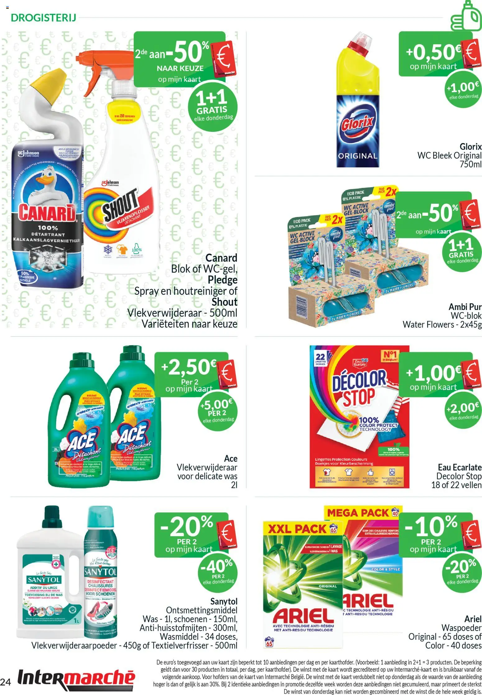 {H1} | Pagina: 24 | Producten: Geuren, Wc, Was, Wasmiddel