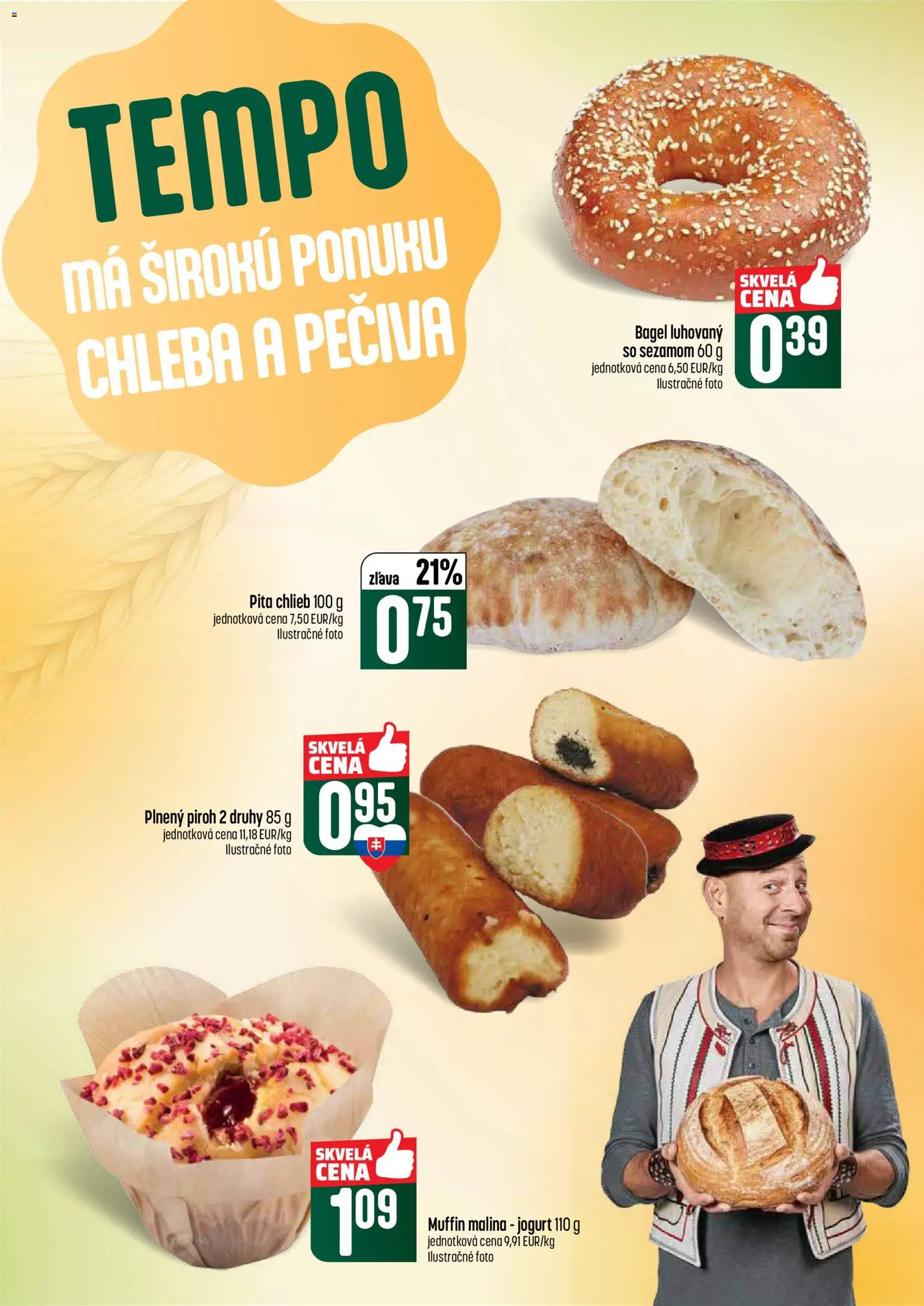 Nové COOP Jednota akcie – leták je platný od 16.04.2026 | Strana: 20 | Produkty: Jogurt, Chlieb