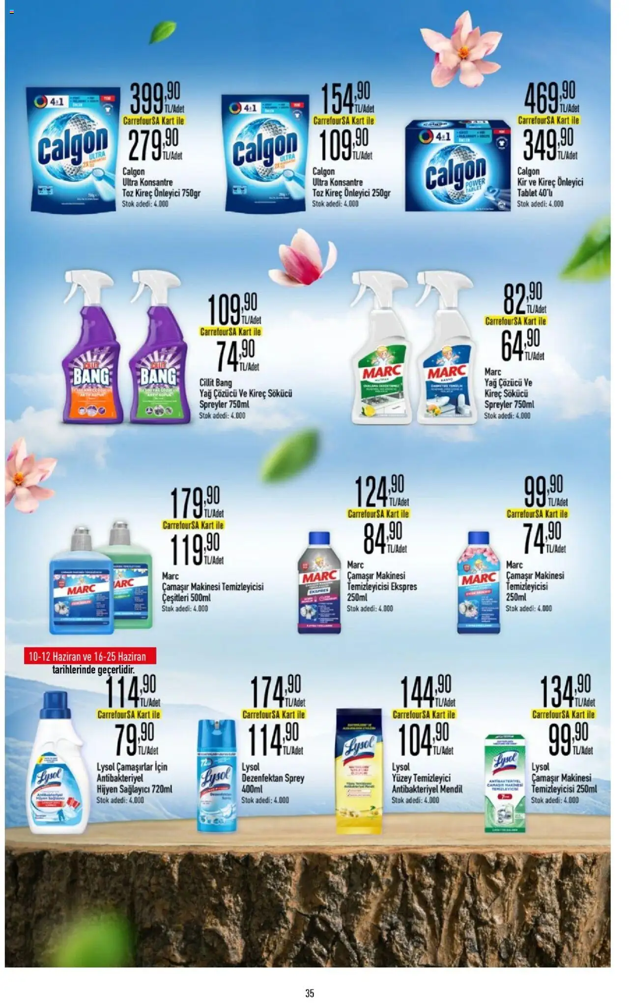 CarrefourSA Katalog - 10.06.2025 tarihinden itibaren geçerlidir | Sayfa: 35 | Ürünler: Mendil, Yağ, Yağ çözücü, Tablet