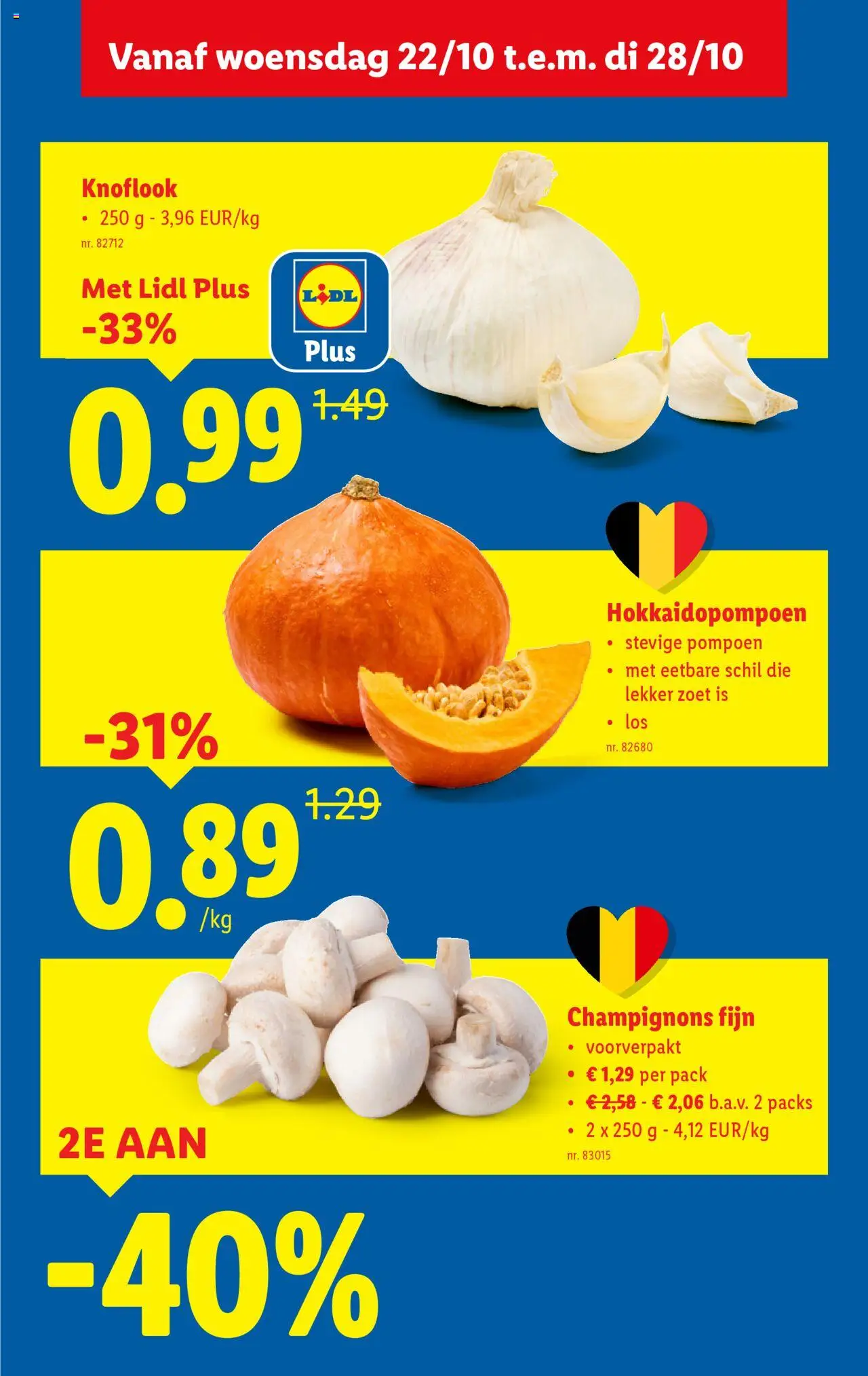 {H1} | Pagina: 4 | Producten: Knoflook, Pompoen