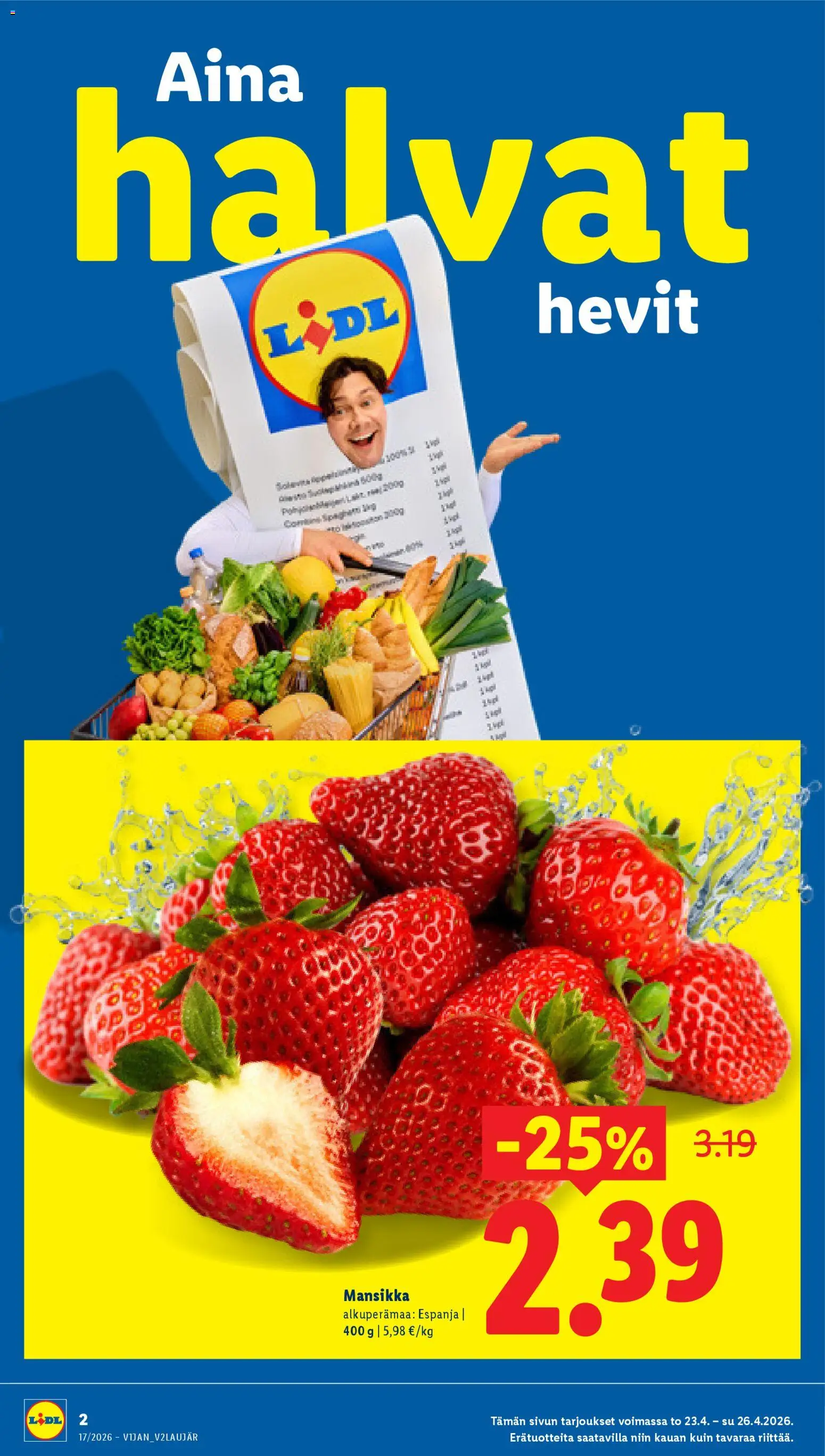 Lidl tarjoukset - Rovaniemi – voimassa 23.04.2026 alkaen | Sivu: 2