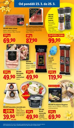 Náhled letáku DELUXE Sváteční salám, Hubert s jelením masem / Divočák od 23.03.2026 | Strana: 15