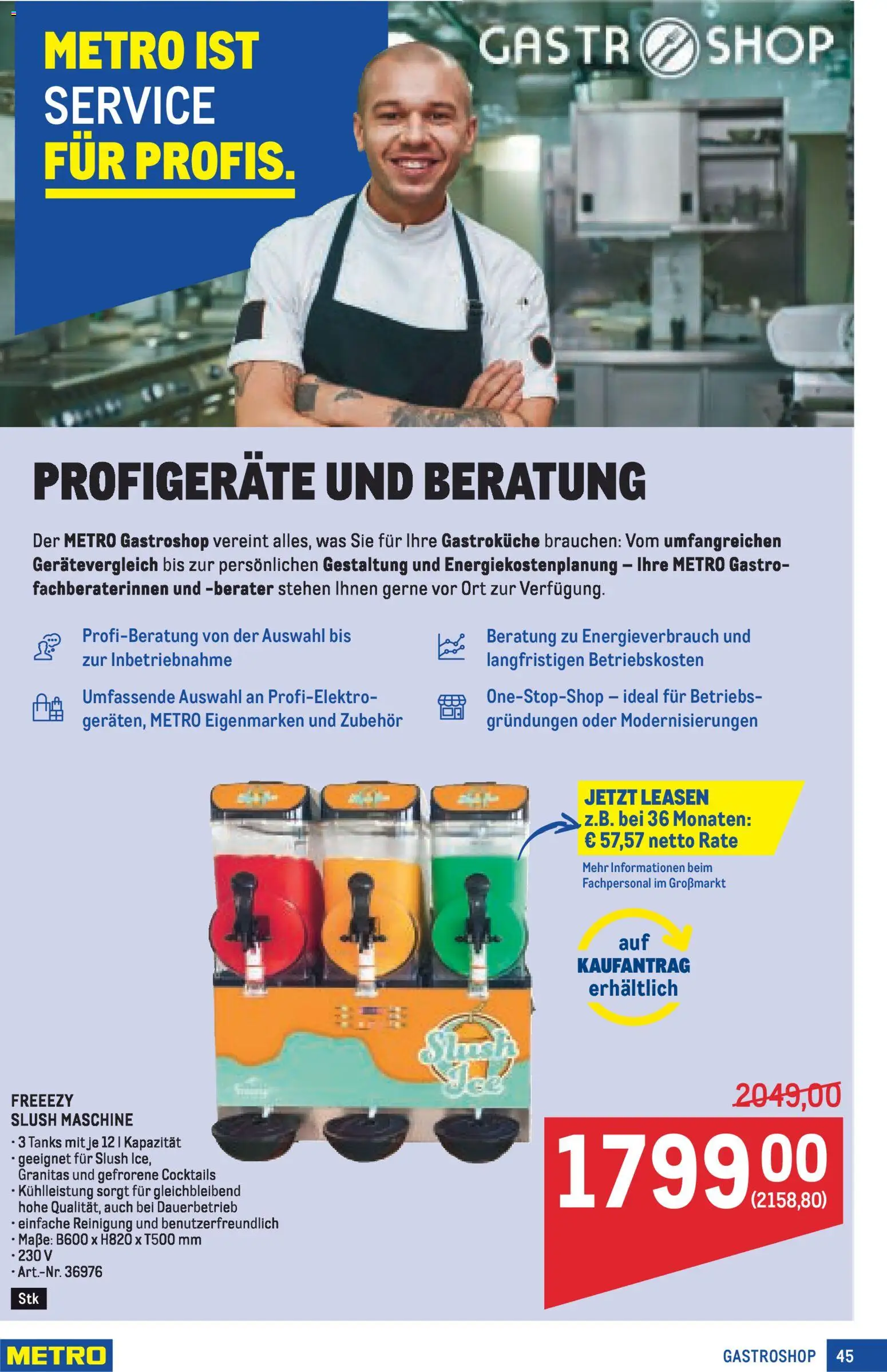 Metro angebote Profi gültig ab 16.04.2026 | Seite: 45