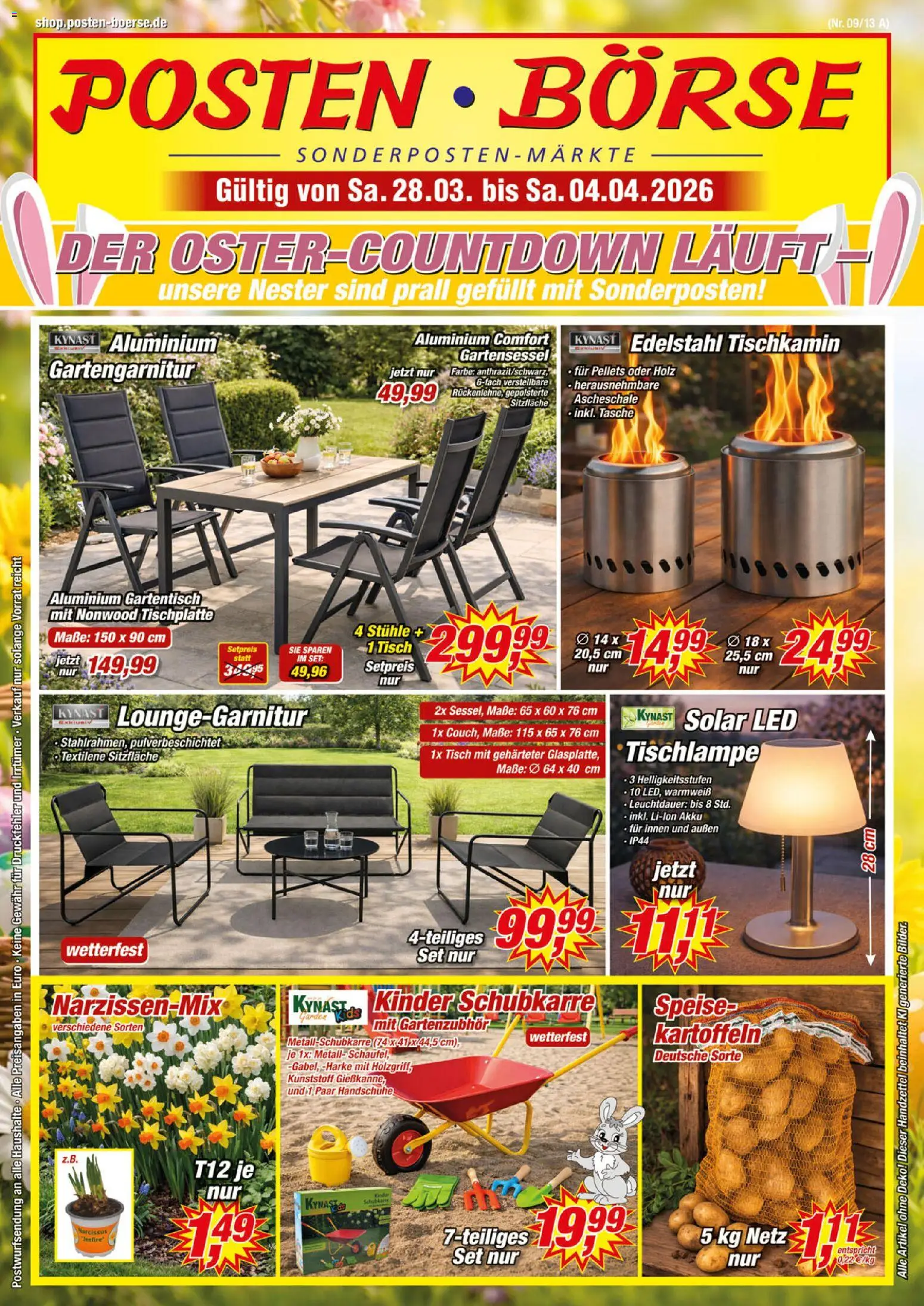 Posten Börse Prospekt 	 | 28.03.2026 | Wie erhält man einen begrenzten Rabatt? | Deutschland