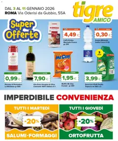 Anteprima del volantino Tigre Amico Roma catalogo valido a partire dal 03.01.2026