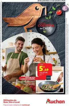 Pré-visualização Auchan - Uma cozinha de Chef válido de 18.09.2025