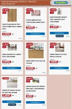 Praktiker akciós újság - amely érvényes a következő dátumtól: 26.02.2026 | Oldal: 21