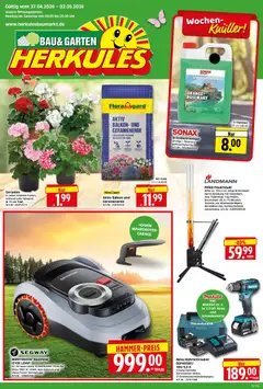 HERKULES Bau & Garten ab 27.04.2026 gültig