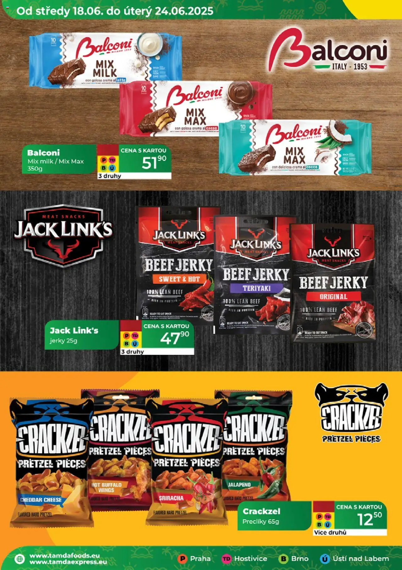 Tamda Foods leták od 18.06.2025 | Strana: 34 | Produkty: Sriracha, Crema, Cheddar, Jerky