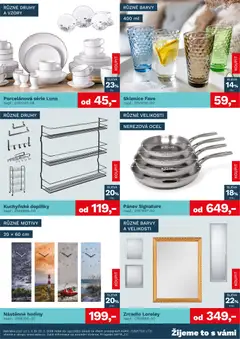 Náhled letáku ASKO nábytek leták - Bytové doplňky od 02.04.2026 | Strana: 2 | Produkty: Pánev, Nábytek, Zrcadlo, Sklenice