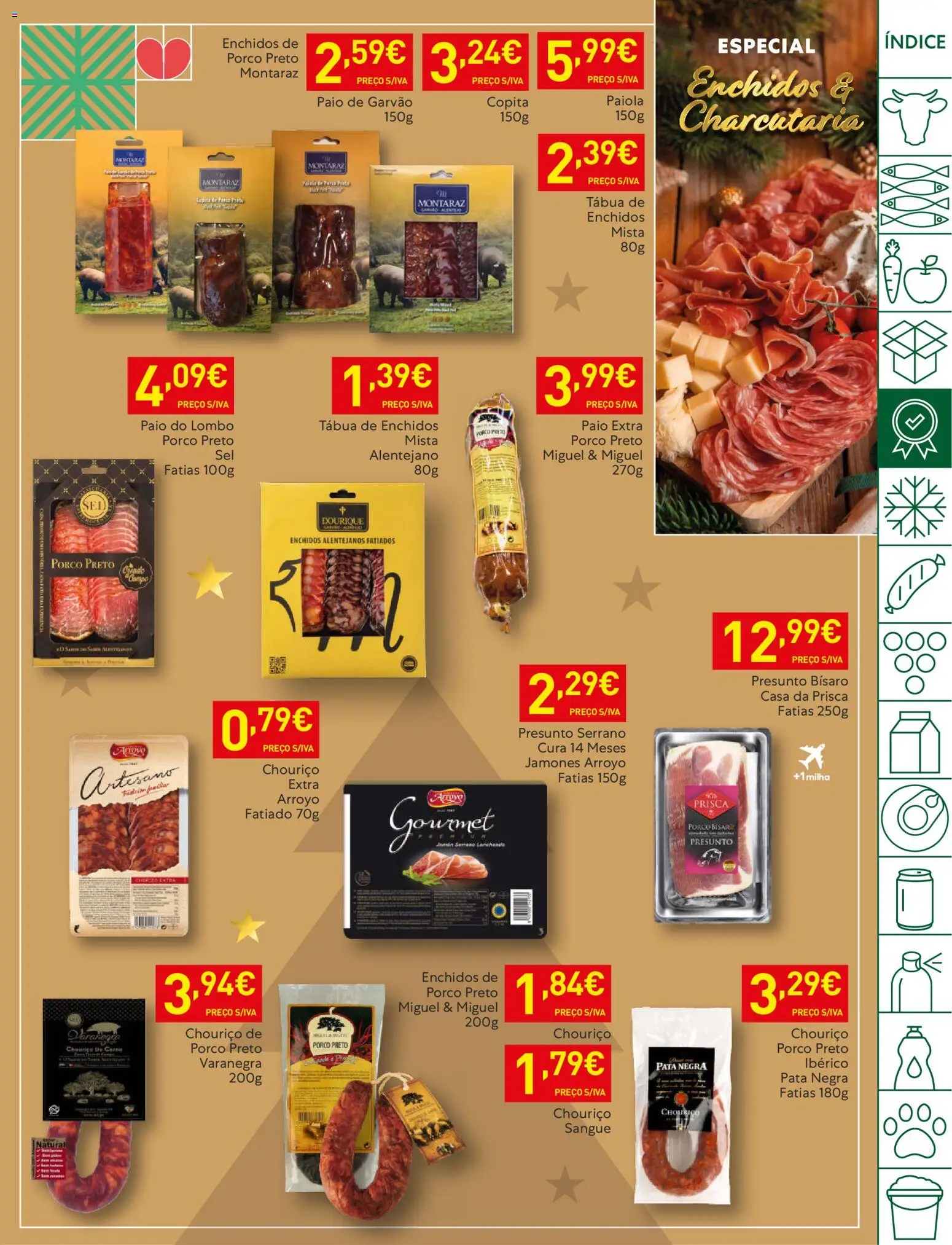 Recheio folheto │ válido de 02.12.2025 | Página: 15 | Produtos: Tábua, Lombo, Presunto, Chouriço