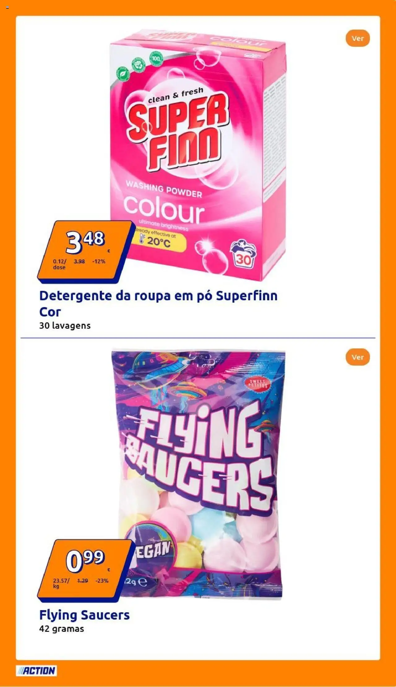Action - Action PT week 32 2025 │ válido de 06.08.2025 | Página: 21 | Produtos: Pó, Detergente