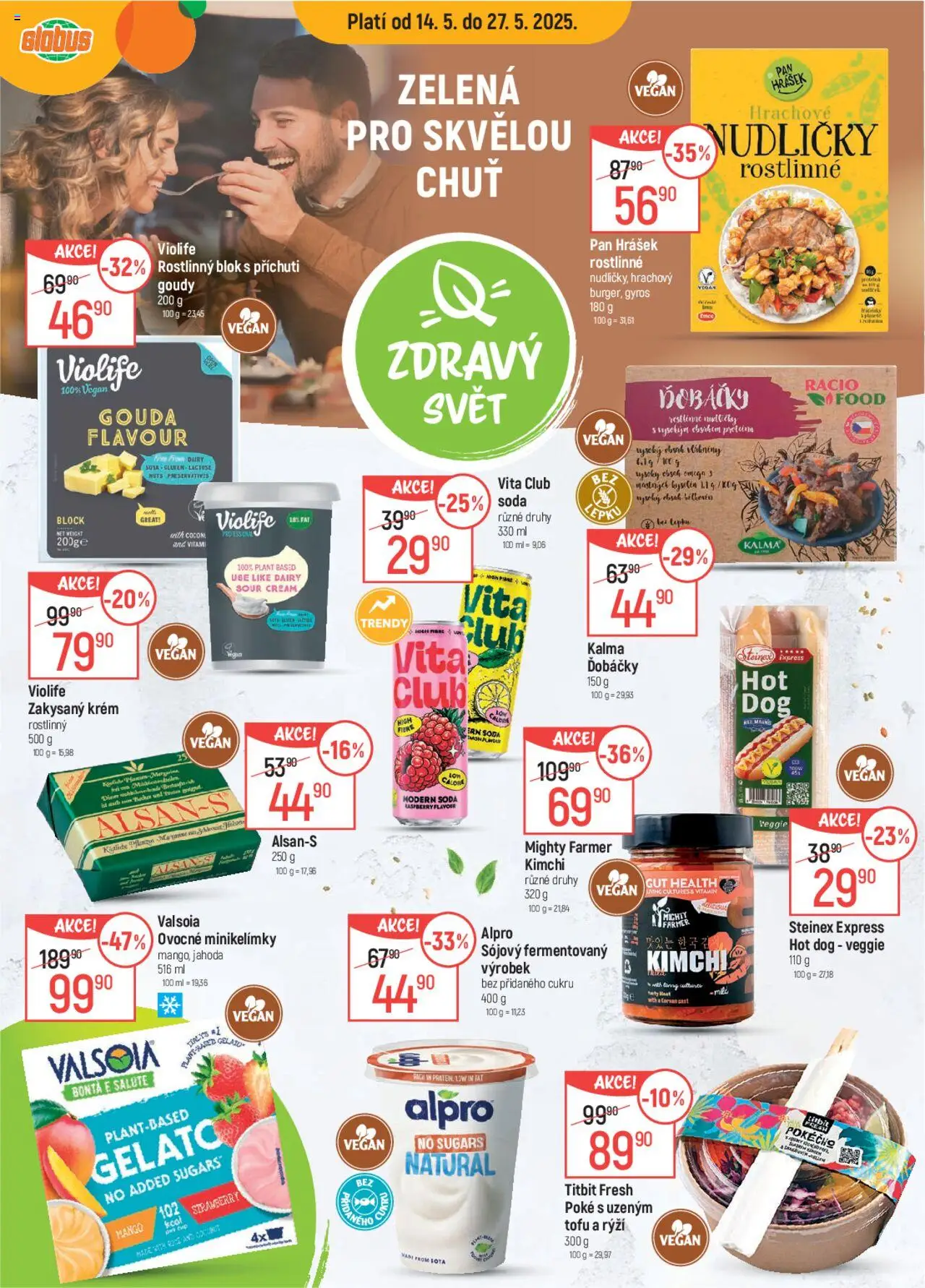 Globus leták od 28.05.2025 | Strana: 18 | Produkty: Hot dog, Tofu, Blok, Poke bowl