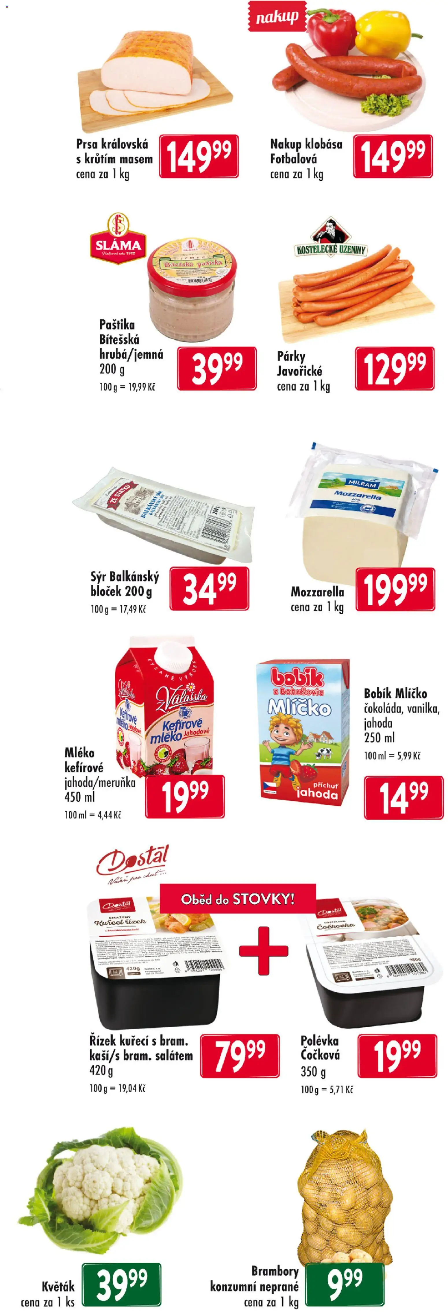 Astur & Qanto leták od 12.03.2026 | Strana: 3 | Produkty: Sýr, Klobása, Brambory, Mozzarella