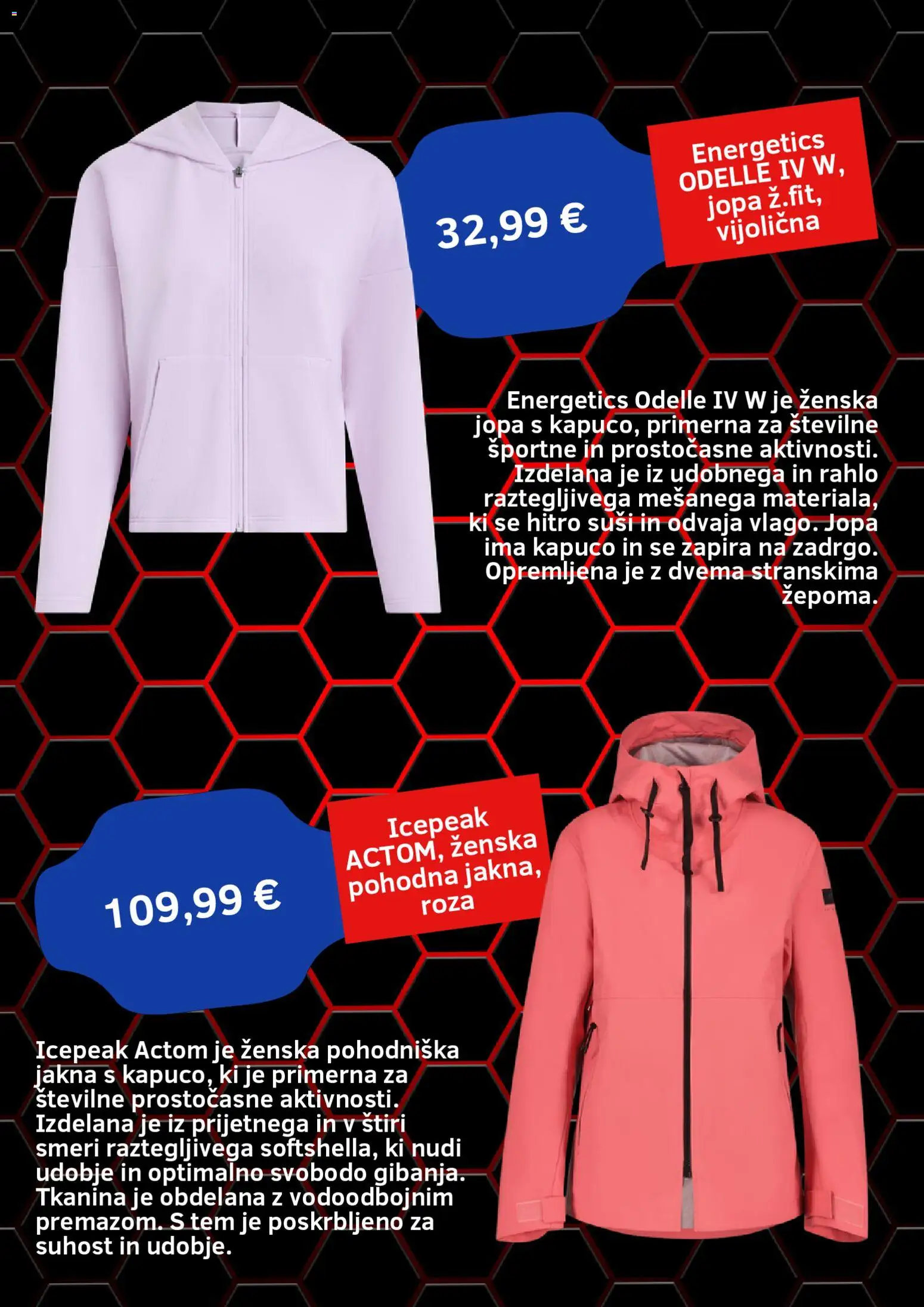 Novi Intersport katalog ponudbe – veljaven od 02.03.2026 | Stran: 5 | Izdelki: Suši, Jakna