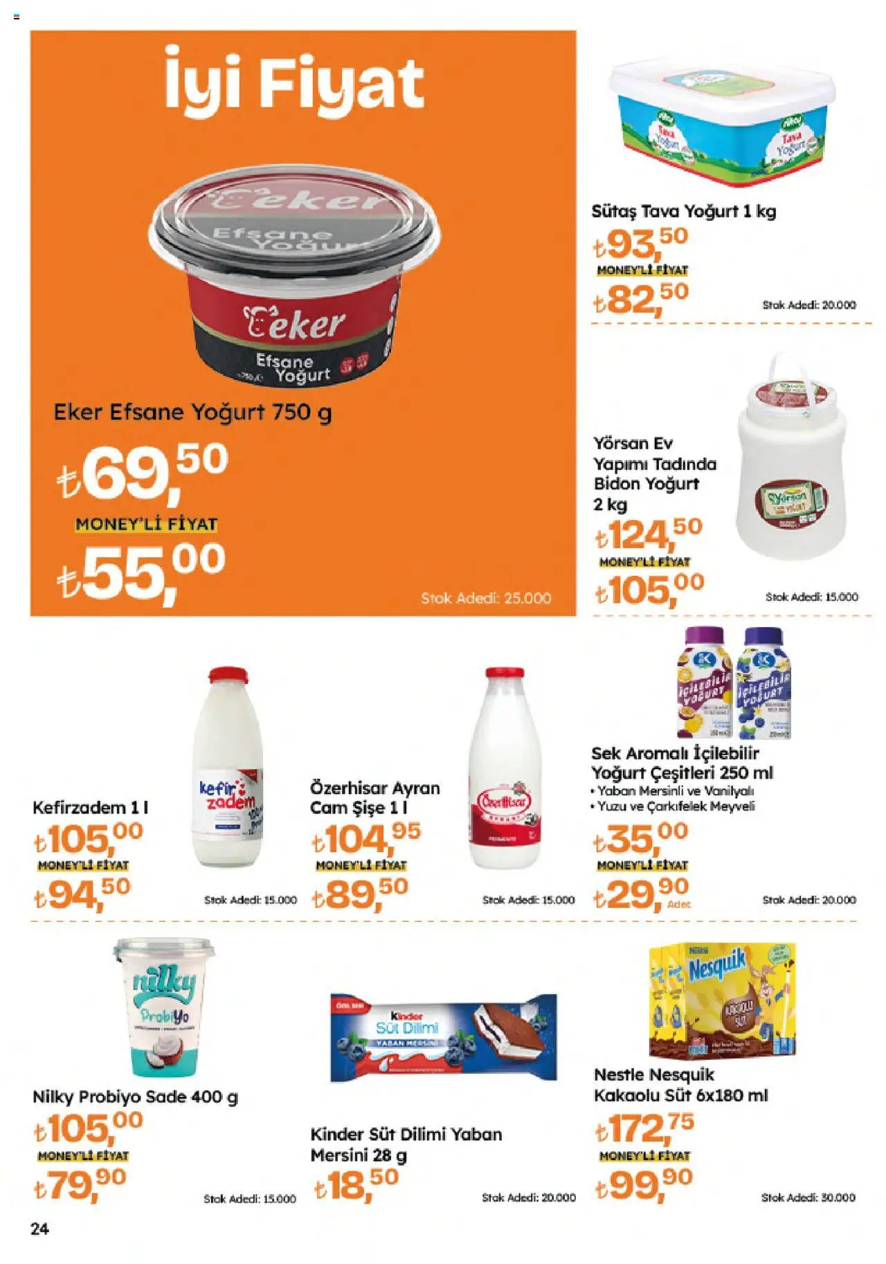 Migros Katalog - Migroskop - 21.08.2025 tarihinden itibaren geçerlidir | Sayfa: 24 | Ürünler: Süt, Yoğurt, Şeker