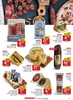 PAŠKI SIR, tvrdi, ribani, Paška sirana, 40g - Pregled kataloga iz trgovine Konzum, vrijedi od 18.02.2026 | Stranica: 13