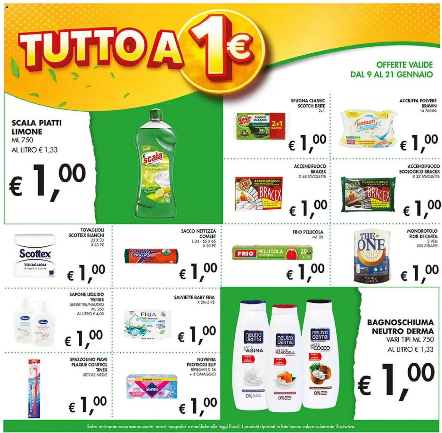 Volantino Coal del 09.01.2026 | Pagina: 5 | Prodotti: Sapone, Spazzolino, Scala, Pellicola