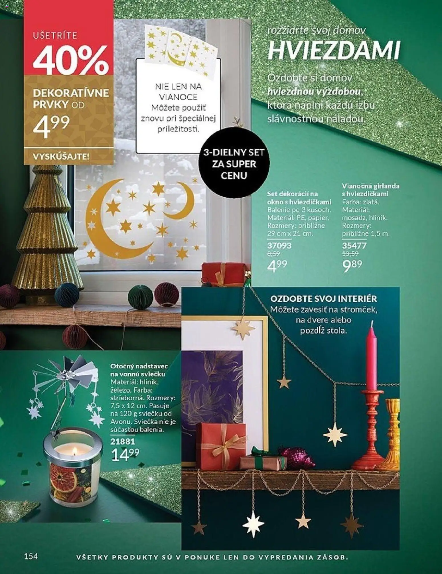 Nové Avon akcie – leták je platný od 01.11.2025 | Strana: 154 | Produkty: Dvere