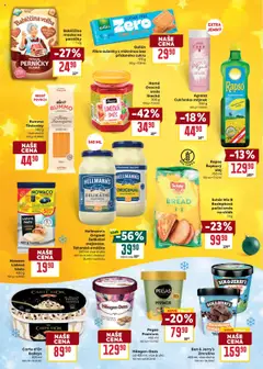 Náhled letáku Billa leták - Vánoce od 22.10.2025 | Strana: 10 | Produkty: Těstoviny, Hellmann's, Tatarská omáčka, Perníčky