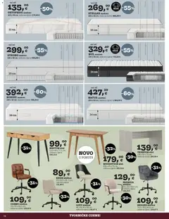 Prima - Katalog - Pregled kataloga iz trgovine Prima, vrijedi od 04.12.2025 | Stranica: 14 | Proizvodi: Madrac, Stol, Stolica