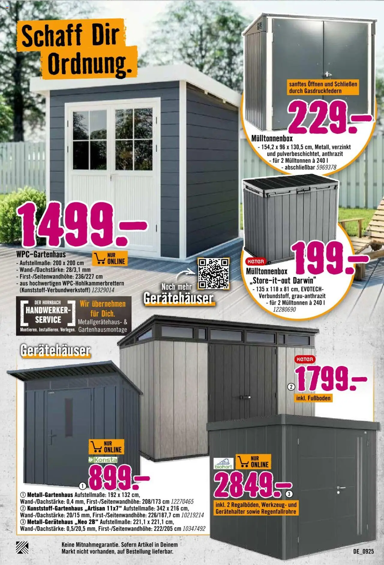 Hornbach Prospekt 	 – gültig ab 08.09.2025 | Seite: 10