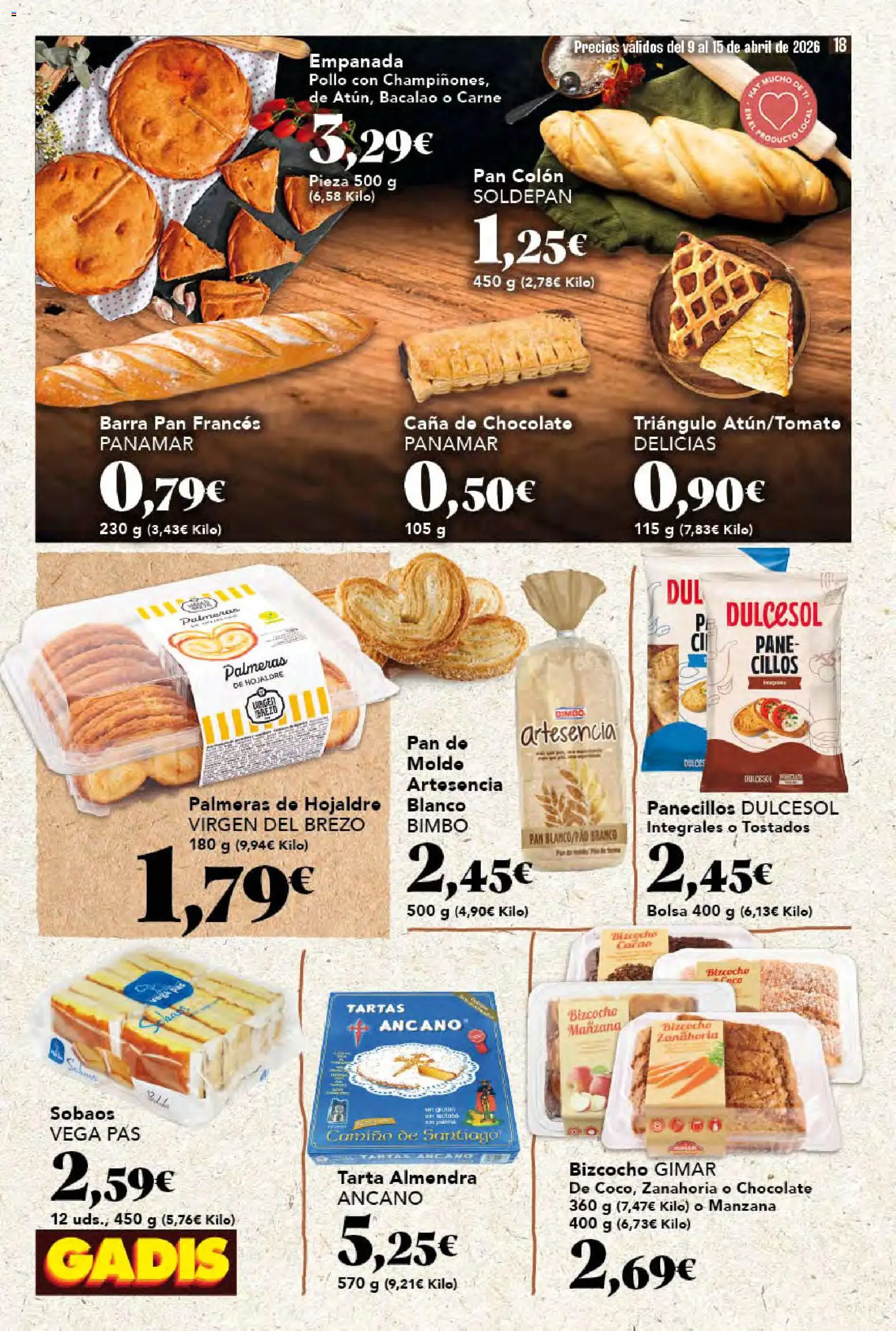 Gadis folleto │ válido desde el 09.04.2026 | Página: 18