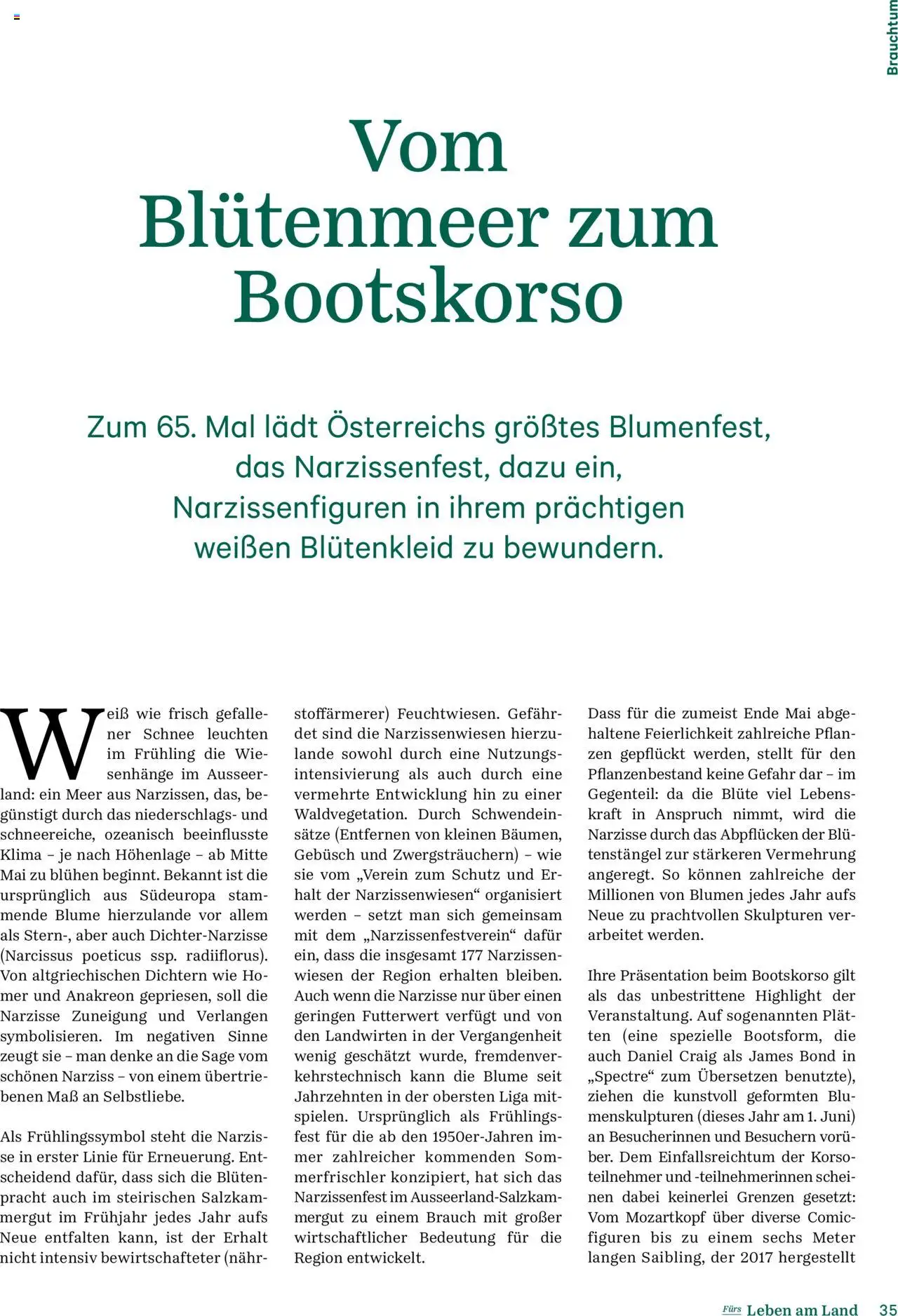 Lagerhaus Fürs Leben am Land Magazin gültig ab 28.04.2025 | Seite: 35