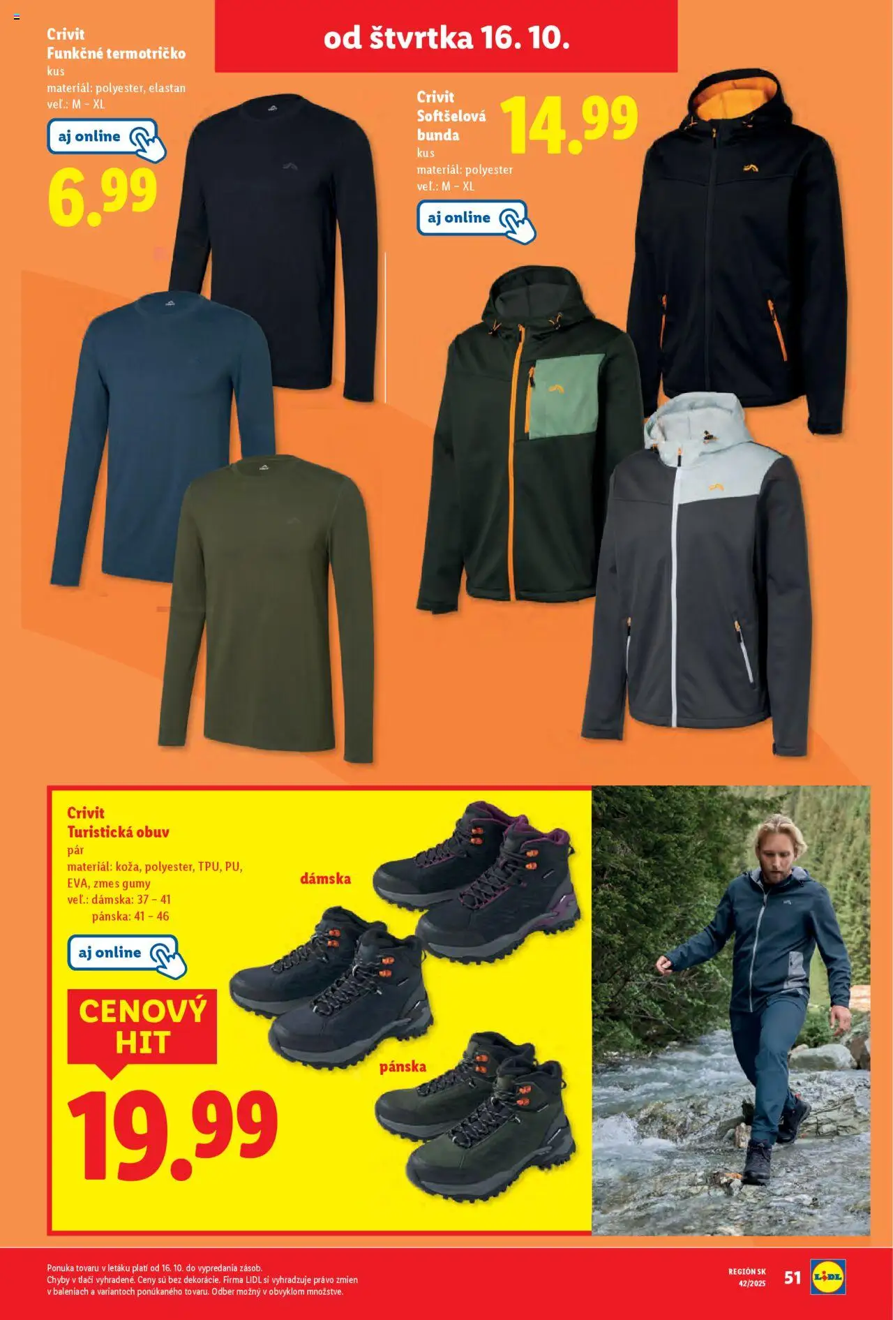 Nové Lidl akcie – leták je platný od 13.10.2025 | Strana: 99 | Produkty: Bunda