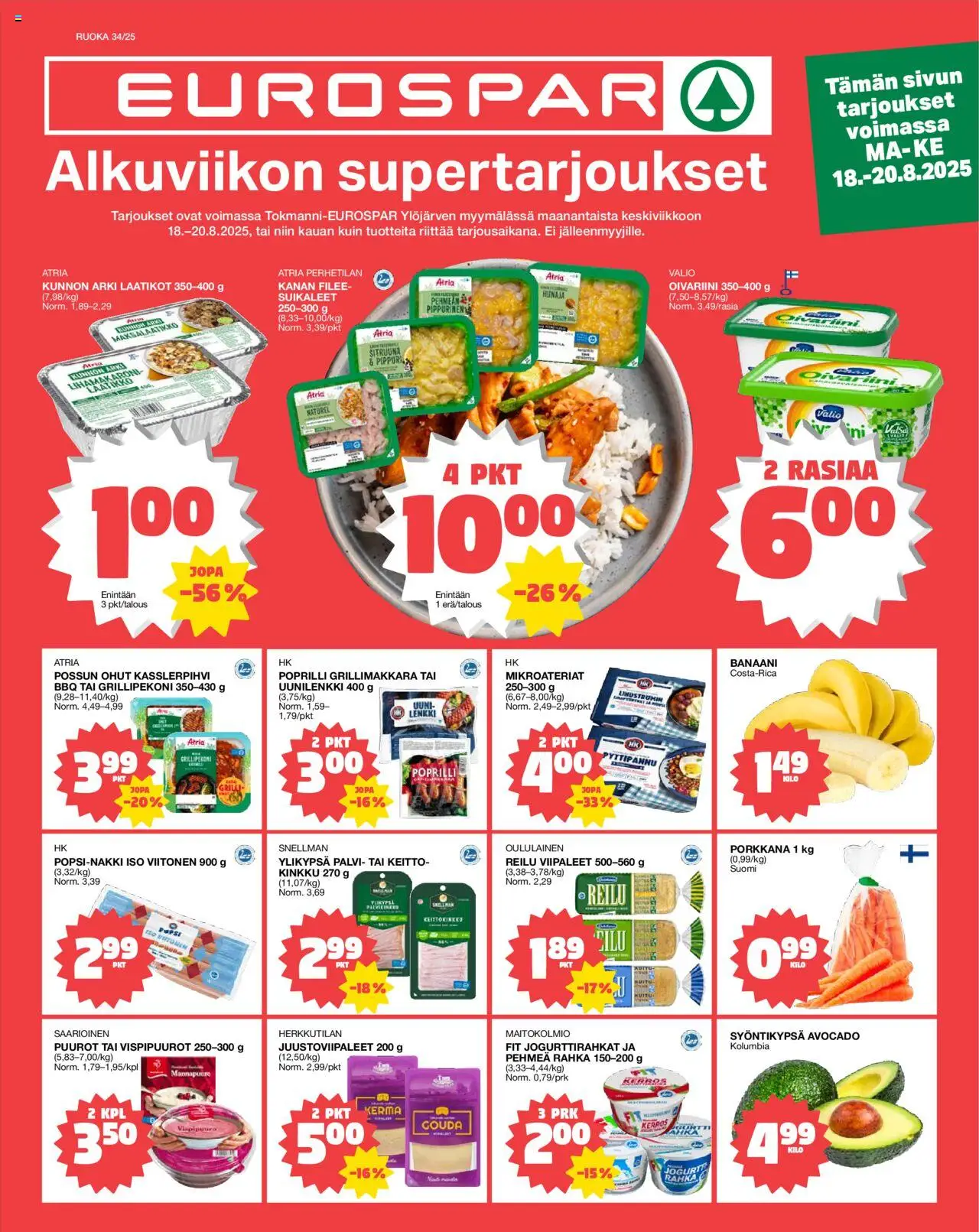  | Sivu: 1 | Tuotteet: Uuni, Keitto, Kinkku, Kerma