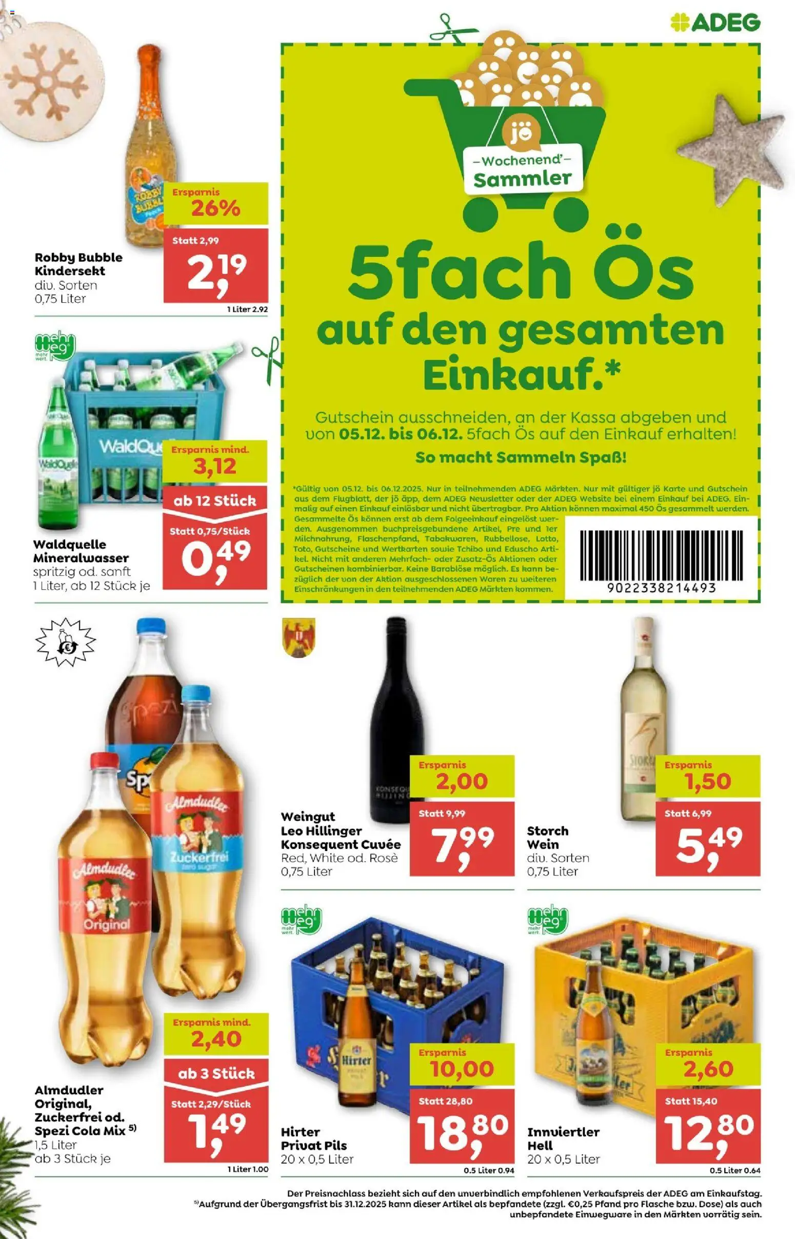 ADEG Wien gültig ab 04.12.2025 | Seite: 7 | Produkte: Wein