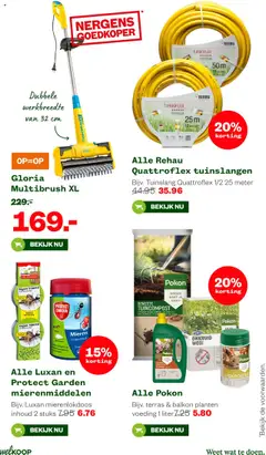  | Pagina: 14 | Producten: Tuinslang