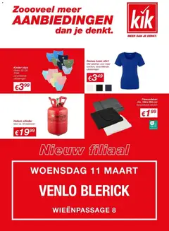KiK - Zoooveel meer AANBIEDINGEN dan je denkt. - Voorbeeld van een folder van KiK, geldig van 07.03.2026