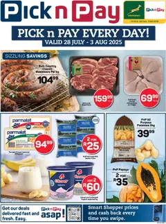 Preview of Pick n Pay specials valid from 28.07.2025