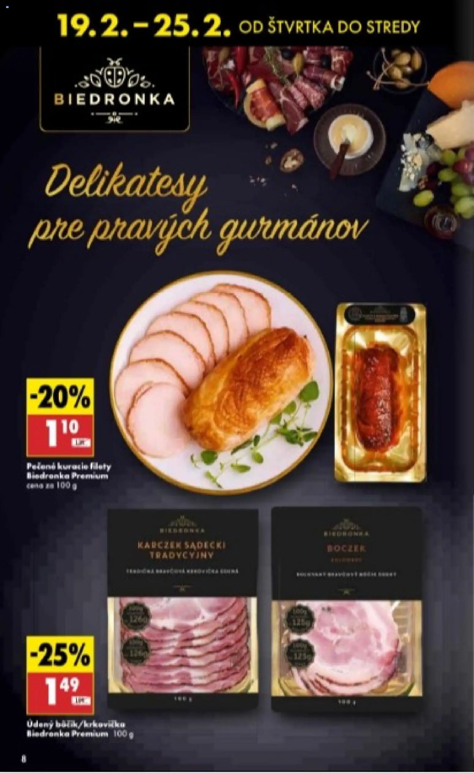Nové Biedronka akcie – leták je platný od 19.02.2026 | Strana: 8