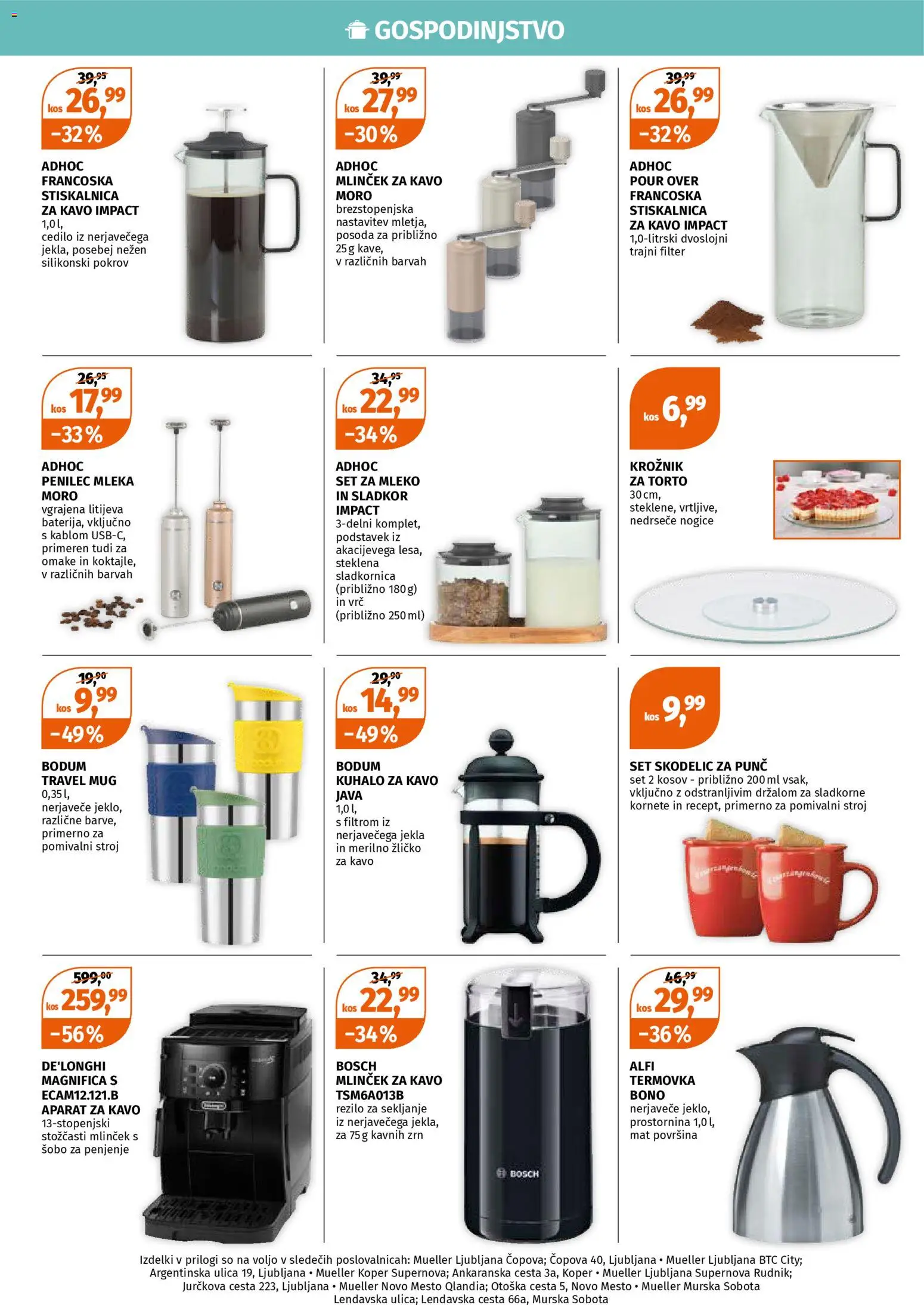 Novi Müller katalog ponudbe – veljaven od 01.12.2025 | Stran: 4 | Izdelki: Pomivalni stroj, Kos, Mleko, Sladkor