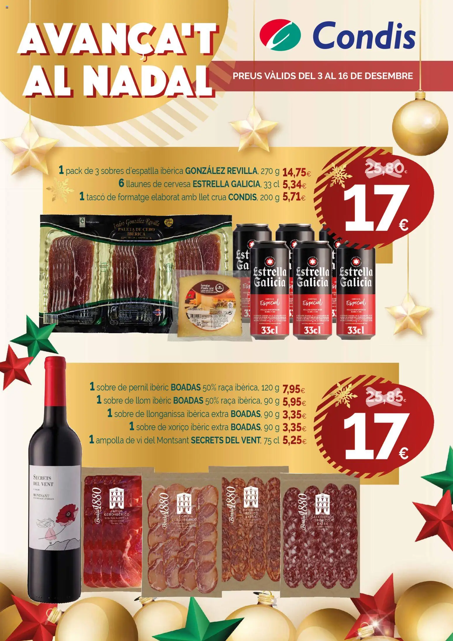 Condis folleto life │ válido desde el 03.12.2025 | Página: 1 | Productos: Jamón, Cerveza