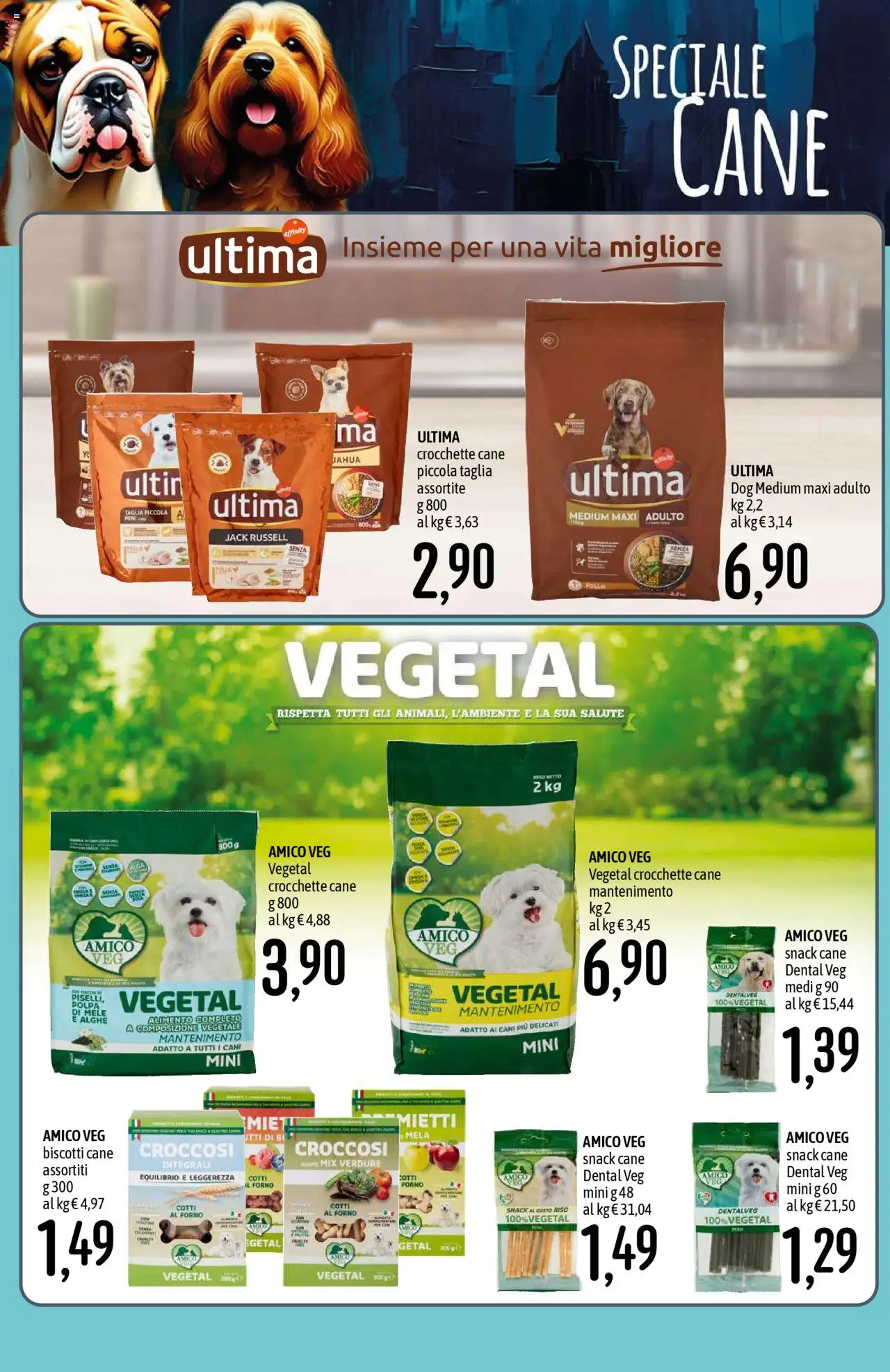 Volantino Emisfero del 20.10.2025 | Pagina: 15 | Prodotti: Pollo, Mele, Crocchette, Forno