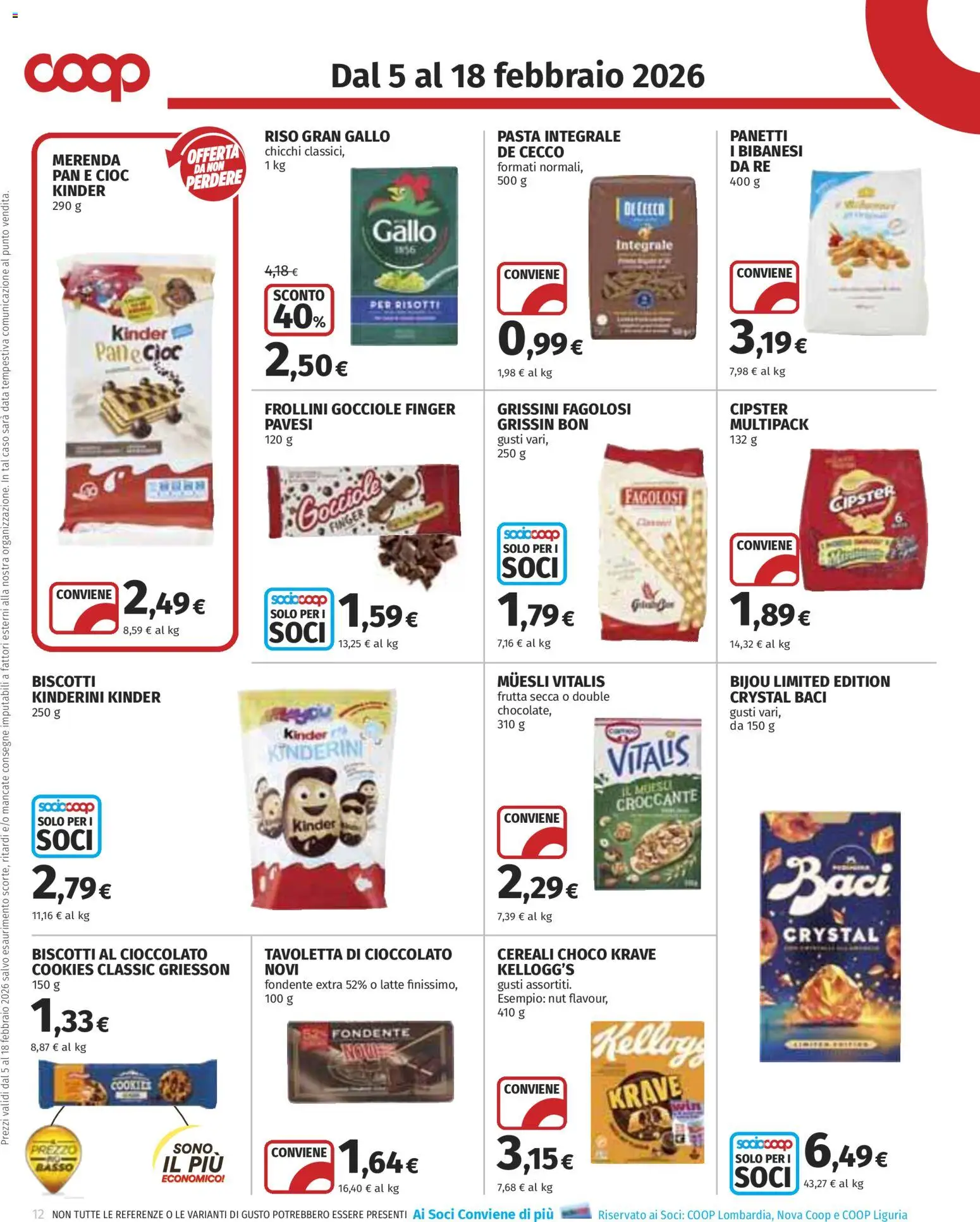 Volantino COOP del 05.02.2026 | Pagina: 12