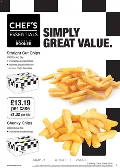 Preview of Booker Wholesale - Winter Catering News 2026 valid from 07.01.2026 | Page: 7