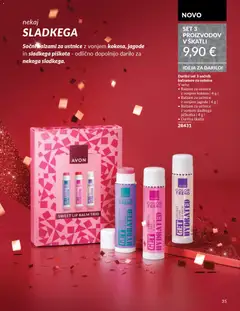 Avon katalog akcije – veljaven od 01.10.2025 | Stran: 35 | Izdelki: Balzam za ustnice, Skatla, Jagode