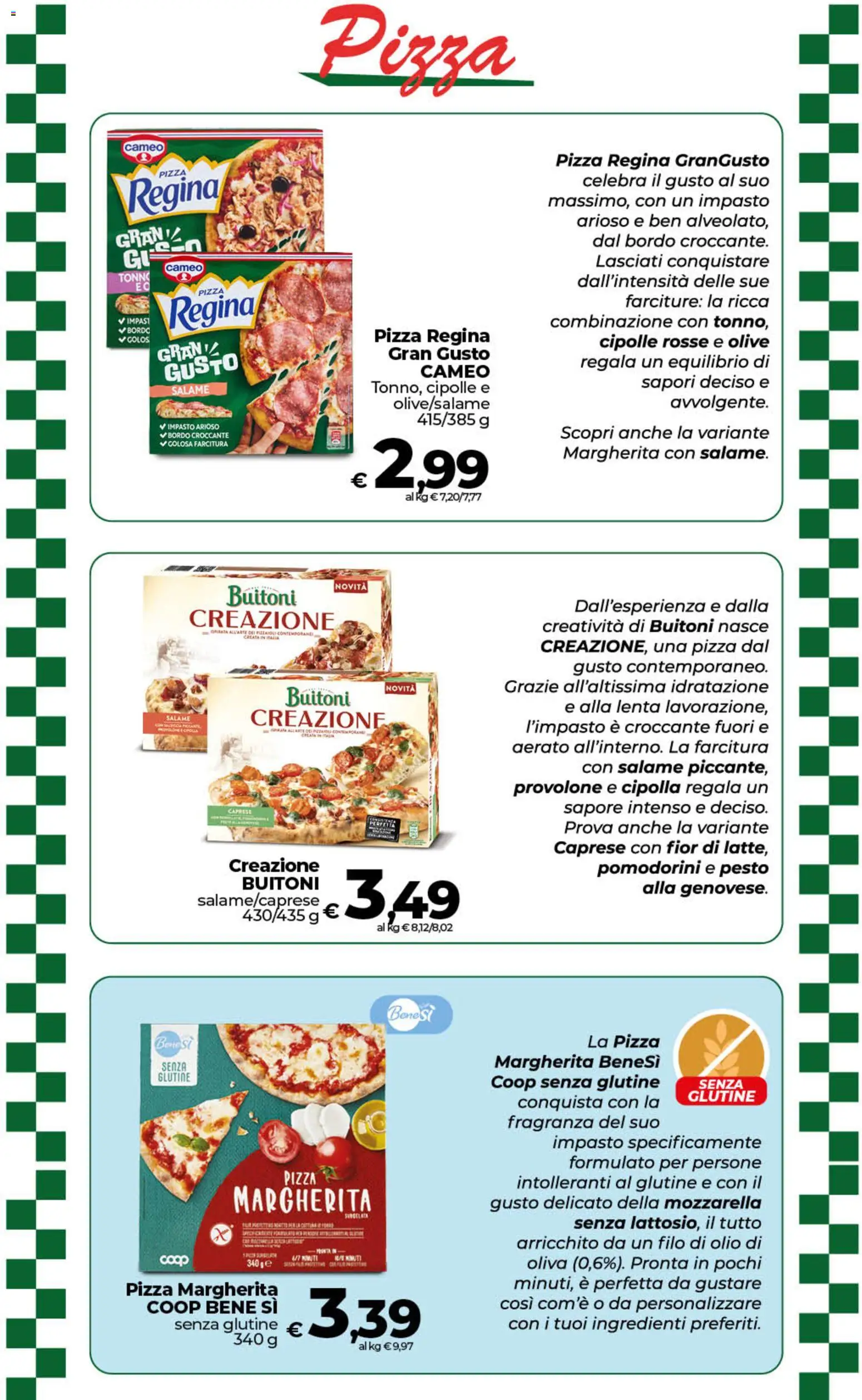 Volantino COOP del 06.03.2026 | Pagina: 22 | Prodotti: Provolone, Pizza, Mozzarella, Olive