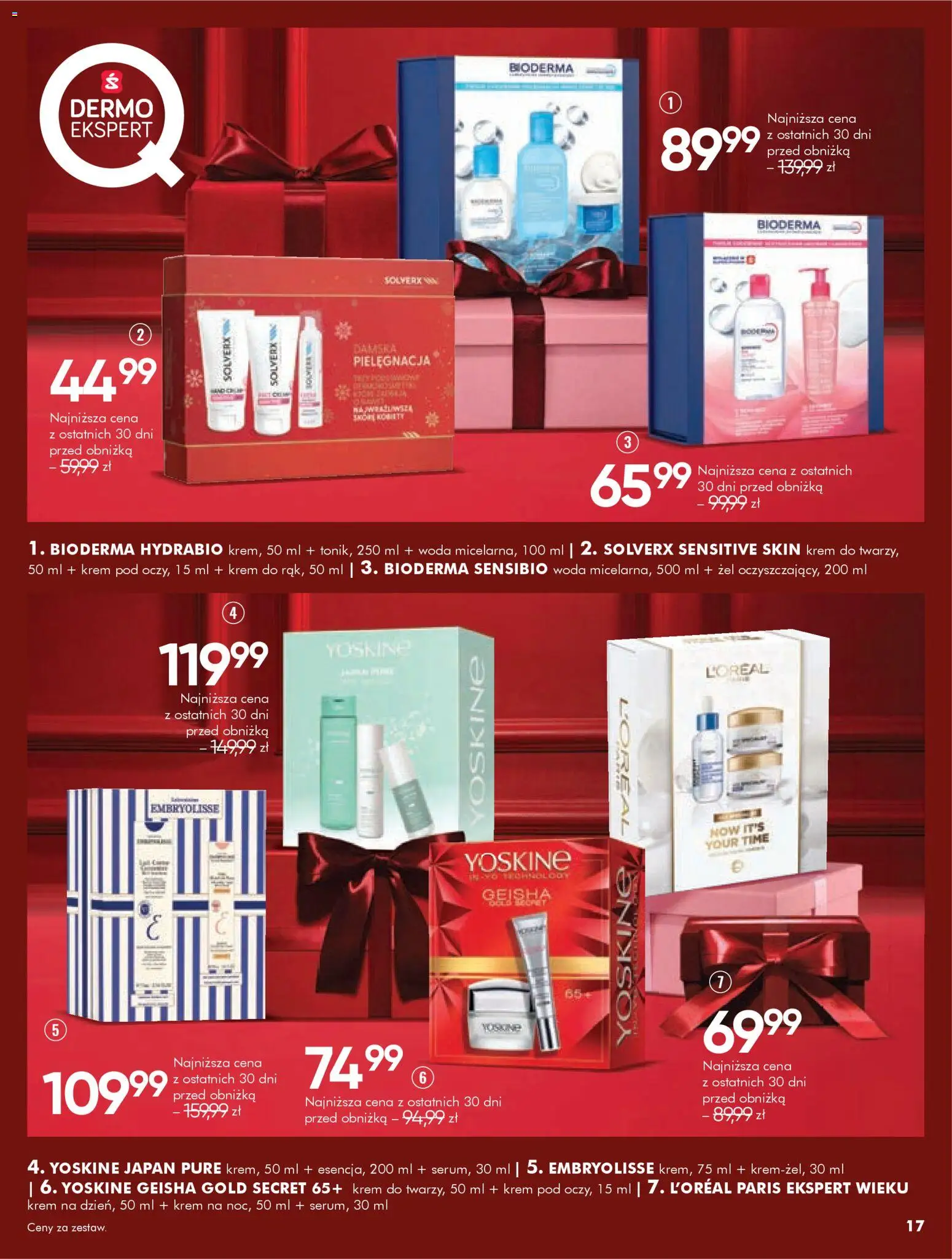 Super-pharm Gazetka - Jakie Piękne Święta od 01.12.2025 | Strona: 17 | Produkty: Krem, Woda