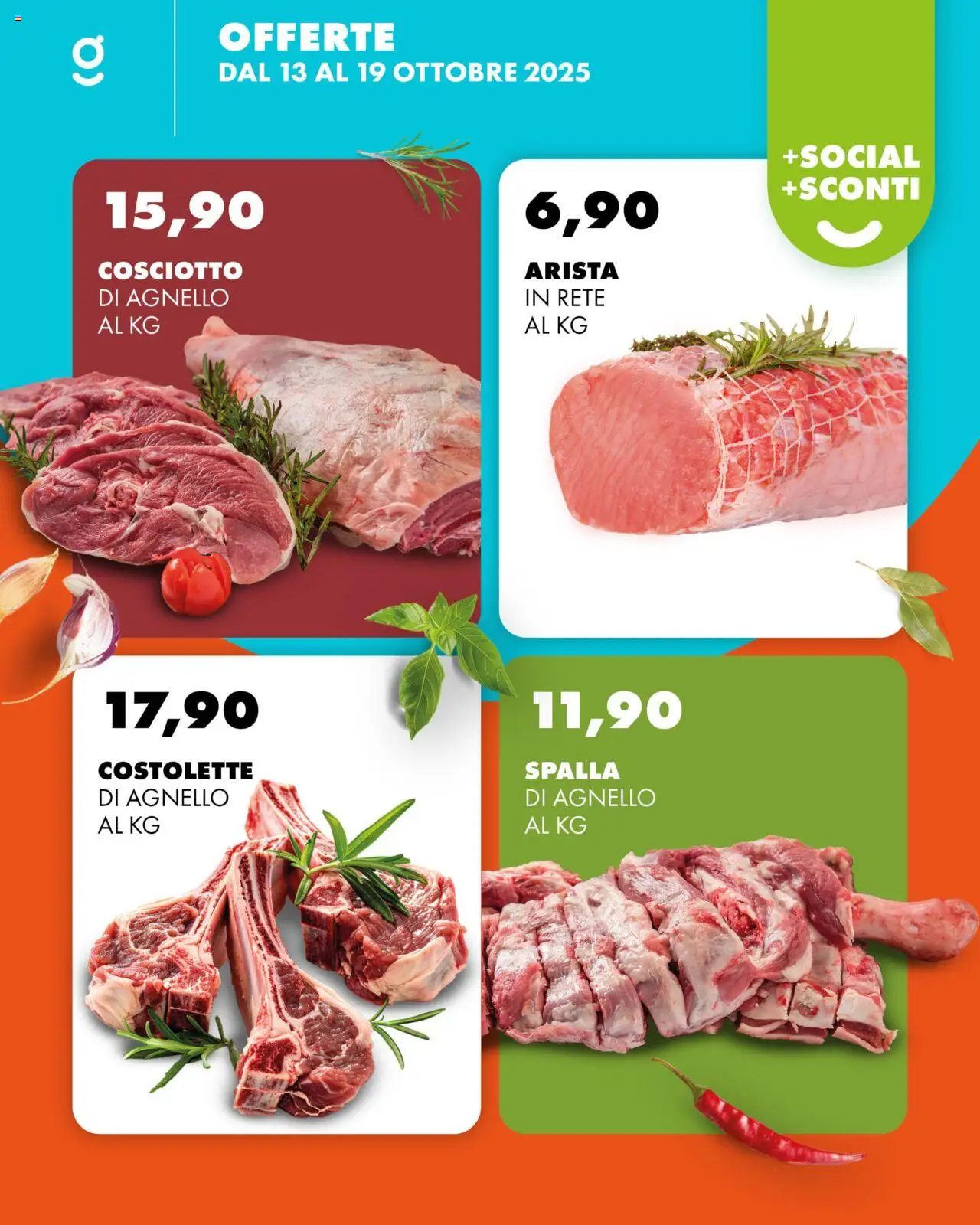 Volantino GECOP del 13.10.2025 | Pagina: 6 | Prodotti: Agnello
